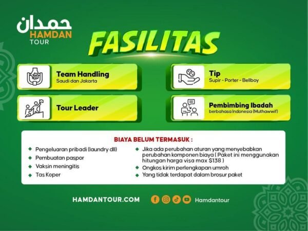 Umrah Ramadhan Pesawat Tanpa Transit + Hotel Jalan Kaki
